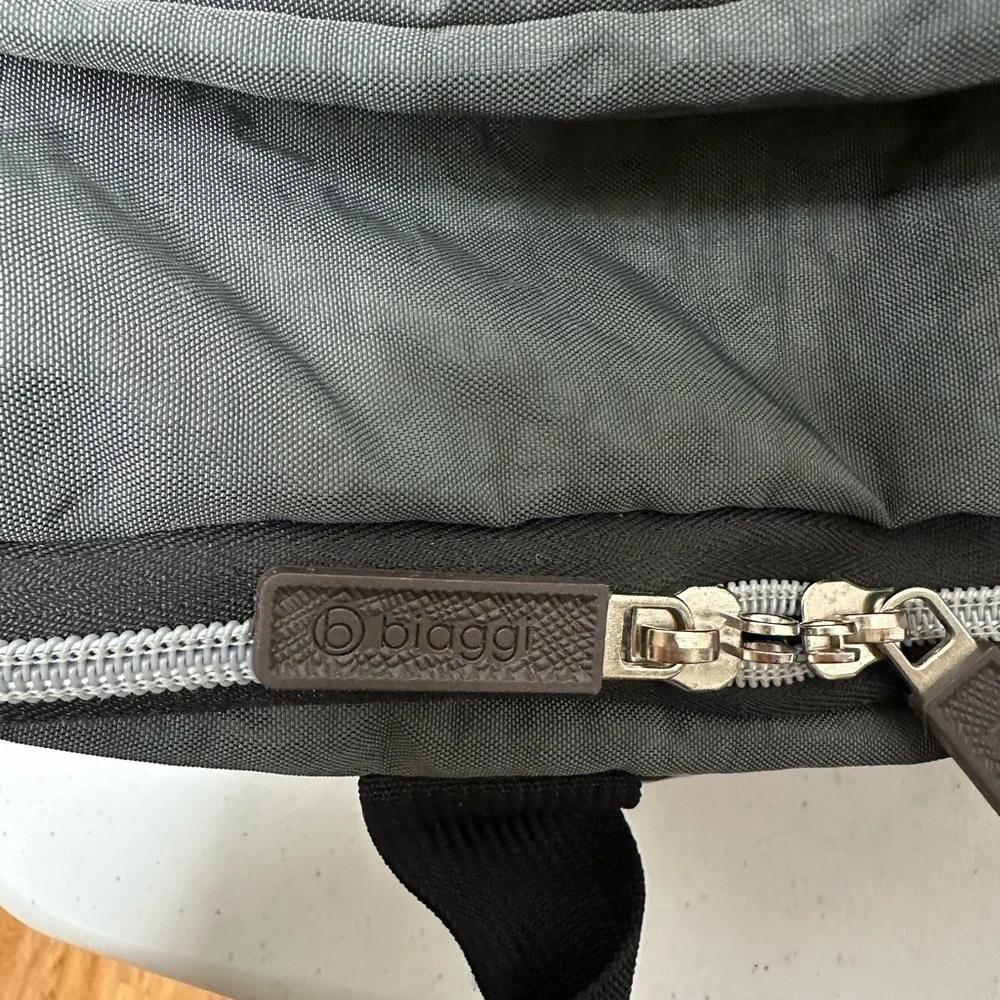 Biqggi gray zip sack like‎ new